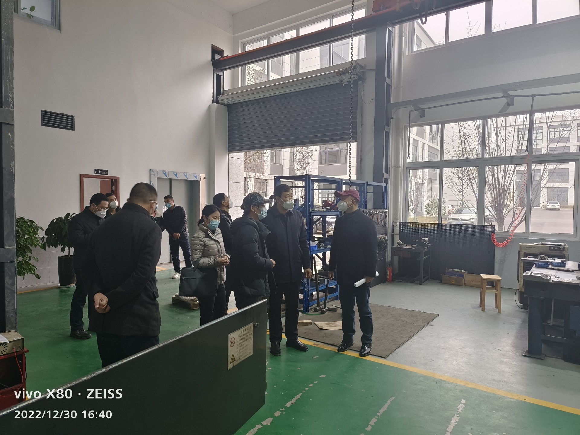 巴南區(qū)副區(qū)長(zhǎng)楊亞平一行蒞臨我公司考察